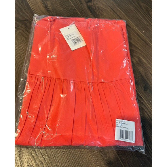 NWT Oliphant Medium Vacation Tuckernuck Bubble Skirt 100% Cotton Mini Dress - Picture 13 of 17